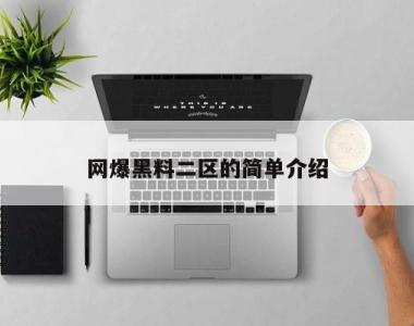 网爆黑料二区的简单介绍
